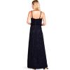 imageAdrianna Papell Womens Long Blouson Beaded DressBlack