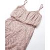 imageAdrianna Papell Womens Long Blouson Beaded DressDusted PetalSilver