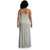 imageAdrianna Papell Womens Long Blouson Beaded DressFrosted Sage