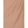imageAdrianna Papell Womens Metallic Knit Draped GownBiscotti