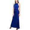 imageAdrianna Papell Womens Satin Crepe GownElectric Blue