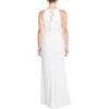 imageAdrianna Papell Womens Satin Crepe GownElectric Blue