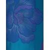 imageAdrianna Papell Womens Floral Jacquard High Low DressTealBlue