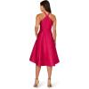 imageAdrianna Papell Womens Halter Hi Low Mikado DressCosmo Pink