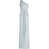 imageAdrianna Papell Womens Stardust Pleated Draped GownDusty Periwinkle