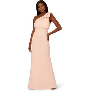 imageAdrianna Papell Womens Stretch Crepe Long DressJoyful Blush
