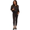 imageAdrianna Papell Womens Organza Woven Top WShell ButtonsBlack