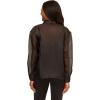 imageAdrianna Papell Womens Organza Woven Top WShell ButtonsBlack
