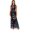 imageAdrianna Papell Womens One Shoulder GownBlack Multi