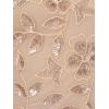imageAdrianna Papell Womens Beaded Cocktail Dress Latte 8