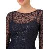 imageAdrianna Papell Womens Beaded Short DressNavy