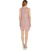 imageAdrianna Papell Womens Beaded Trapeze DressCandied Ginger