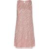 imageAdrianna Papell Womens Beaded Trapeze DressCandied Ginger