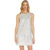 imageAdrianna Papell Womens Beaded Trapeze DressIvory