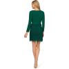 imageAdrianna Papell Womens Combo Fabric Mini DressDark Ivy
