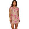 imageAdrianna Papell Womens Beaded Trapeze DressRosegoldHot Pink