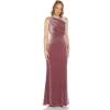 imageAdrianna Papell Womens Velvet Mermaid GownAntique Rose