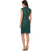 imageAdrianna Papell Womens Bead Cocktail DressGem Green