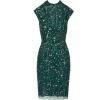 imageAdrianna Papell Womens Bead Cocktail DressGem Green