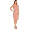 imageAdrianna Papell Womens Beaded Blouson DressRose Quartz