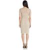 imageAdrianna Papell Womens Beaded Cocktail DressBiscotti