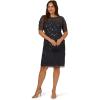 imageAdrianna Papell Womens Beaded Cocktail DressDusty Navy