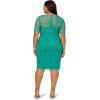 imageAdrianna Papell Womens Beaded Cocktail DressExotic Jade