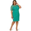 imageAdrianna Papell Womens Beaded Cocktail DressExotic Jade