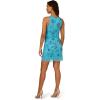 imageAdrianna Papell Womens Beaded Halter Mini DressBelize Blue