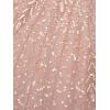imageAdrianna Papell Womens Beaded Midi Dress with GodetsSteel Rose