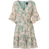 imageAdrianna Papell Womens Floral Chiffon Tiered DressMint Smoke