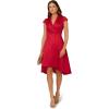 imageAdrianna Papell Womens HighLow Cocktail DressHaute Red