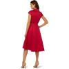 imageAdrianna Papell Womens HighLow Cocktail DressHaute Red