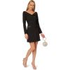 imageAdrianna Papell Womens Knit Crepe Blazer DressBlack