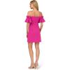 imageAdrianna Papell Womens Knit Crepe Cocktail DressElectric Passion