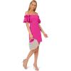 imageAdrianna Papell Womens Knit Crepe Cocktail DressElectric Passion