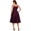 imageAdrianna Papell Womens Mikado Midi DressPinot Noir