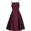 imageAdrianna Papell Womens Mikado Midi DressPinot Noir