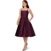 imageAdrianna Papell Womens Mikado Midi DressPinot Noir