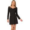 imageAdrianna Papell Womens Knit Crepe Blazer DressBlack