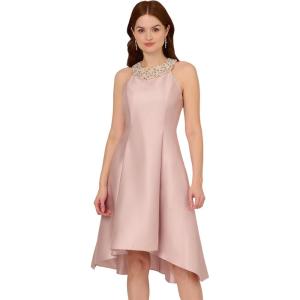 imageAdrianna Papell Womens Mikado Halter DressBellini