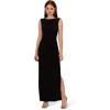 imageAdrianna Papell Womens Beaded Shoulder GownBlack
