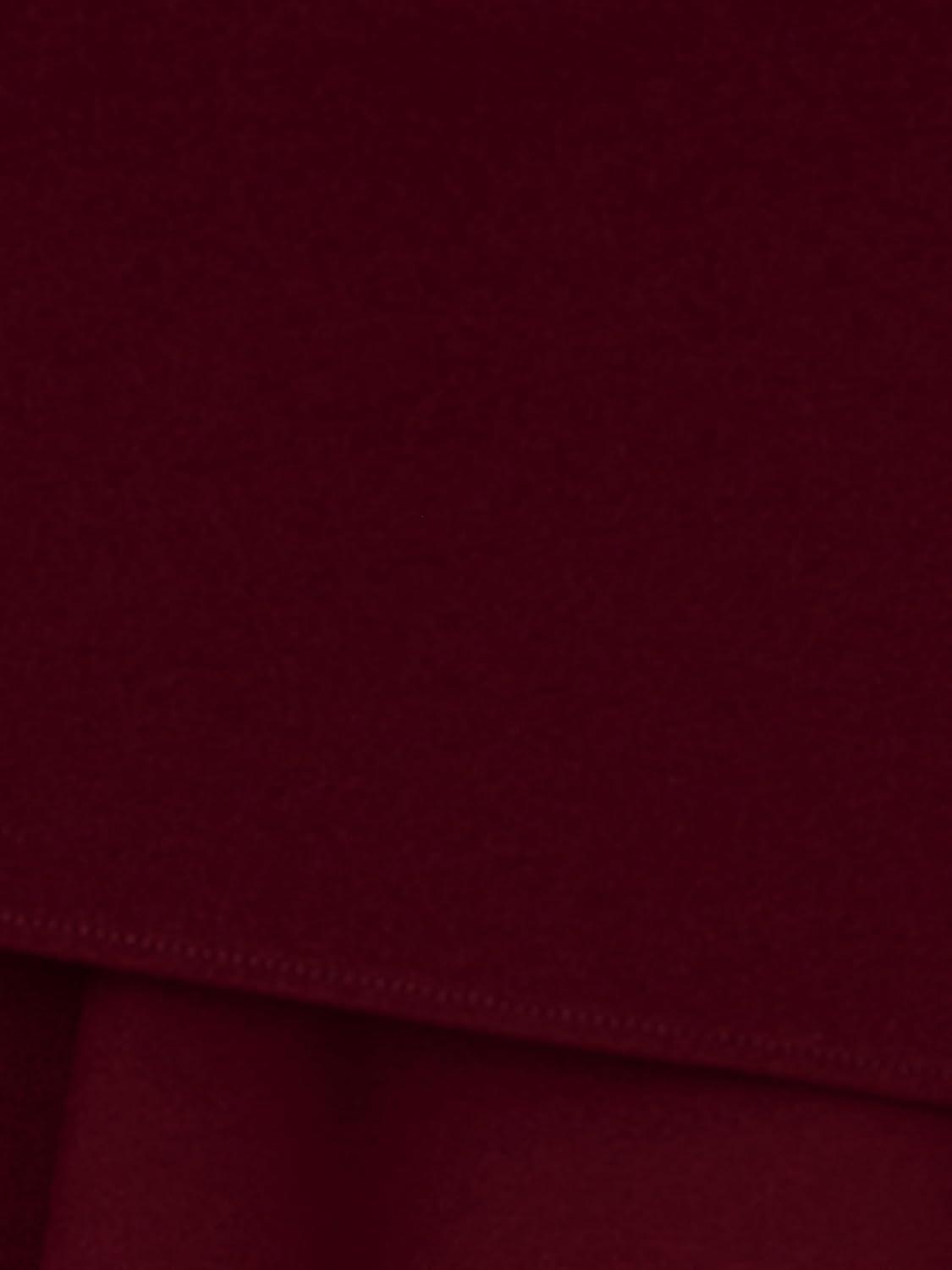 imageAdrianna Papell Womens Beaded Knit Crepe GownBlackened Red