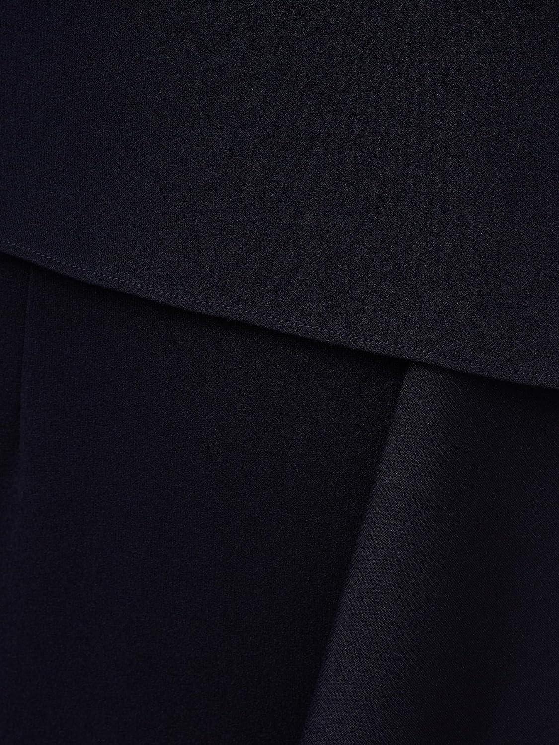 imageAdrianna Papell Womens Beaded Knit Crepe GownMidnight