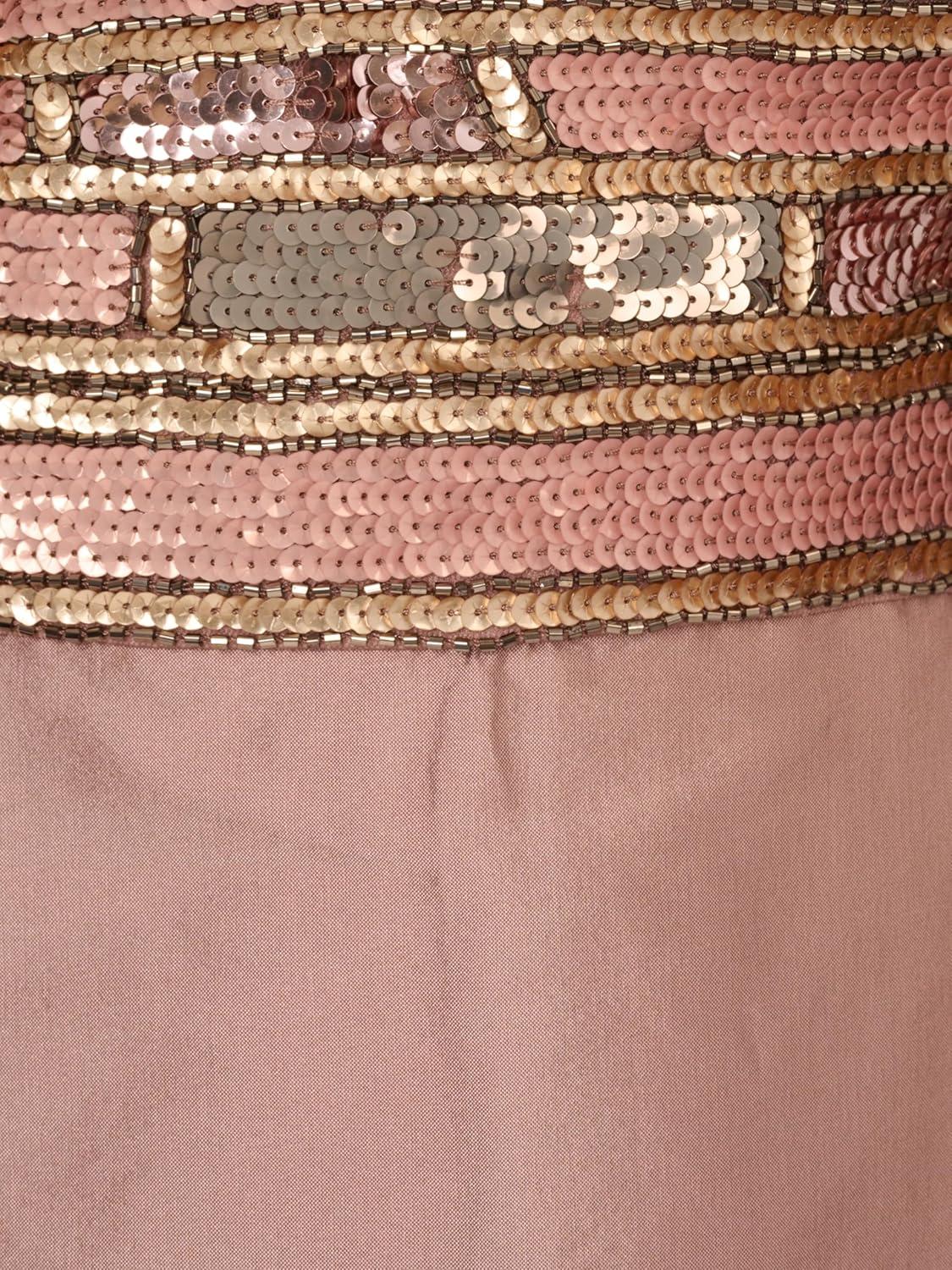 imageAdrianna Papell Womens Embellished Tafetta DressStone