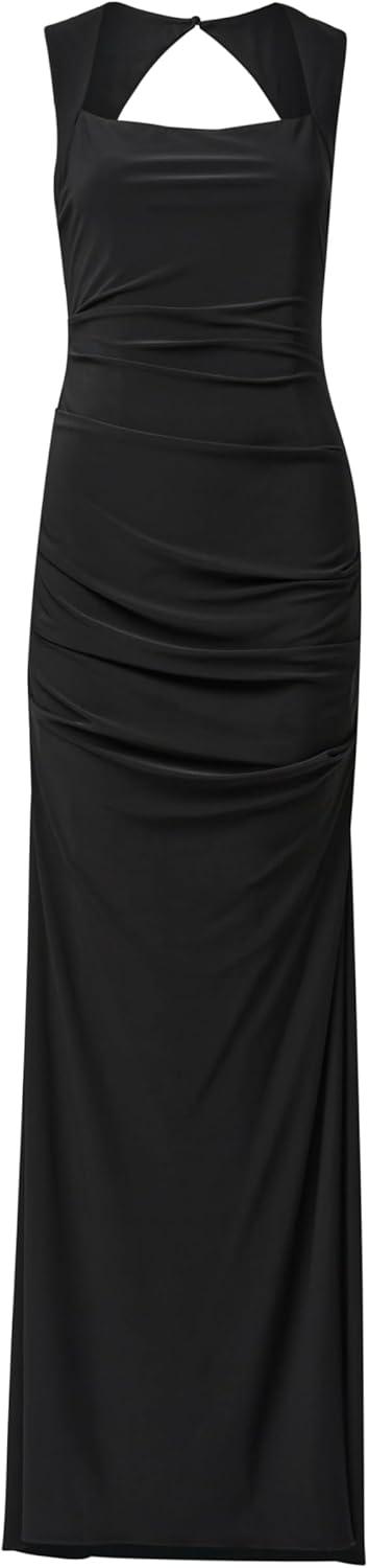 imageAdrianna Papell Womens Jersey Slvless GownBlack