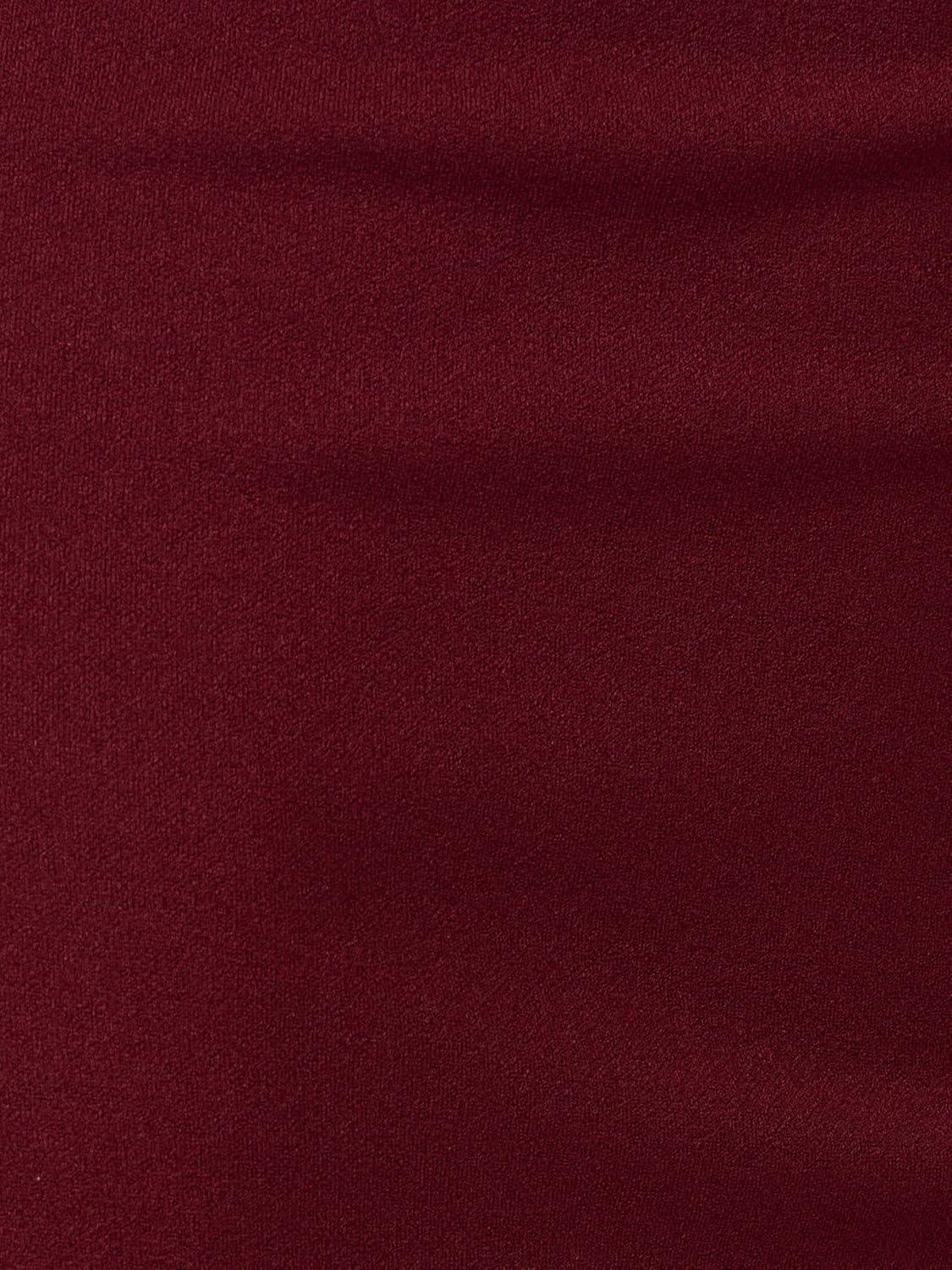 imageAdrianna Papell Womens Knit Crepe Halter GownBlackened Red