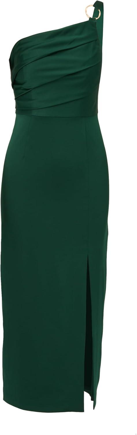 imageAdrianna Papell Womens Satin Crepe DressDeep Forest