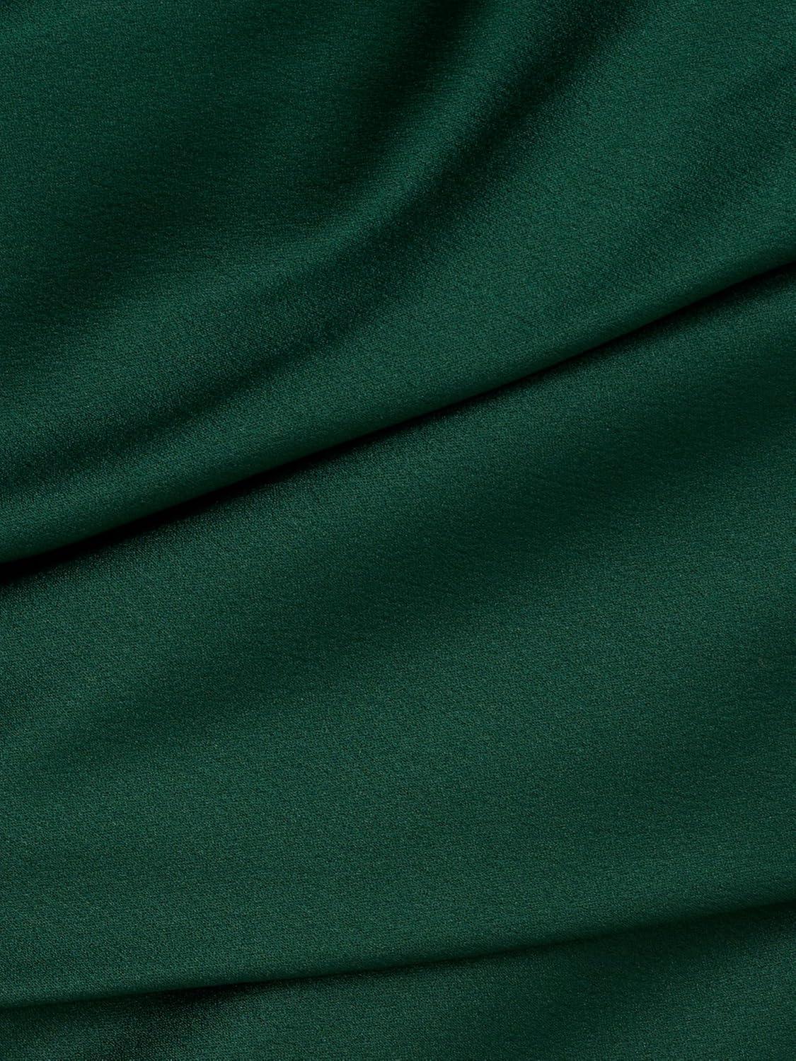 imageAdrianna Papell Womens Satin Crepe DressDeep Forest