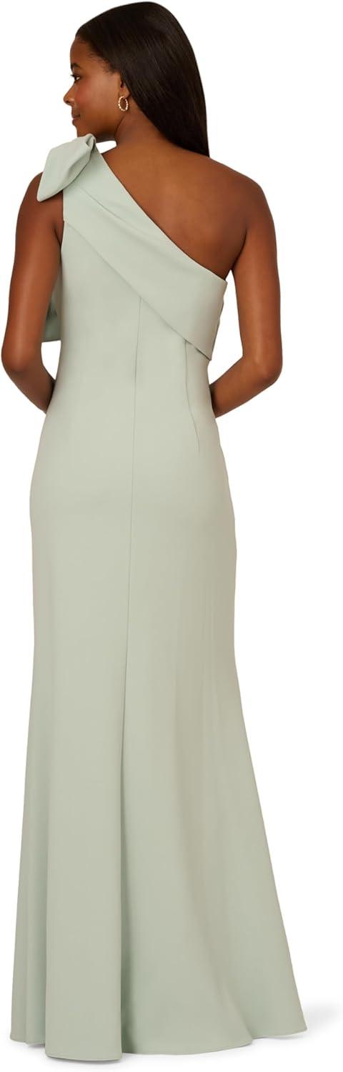 imageAdrianna Papell Womens Stretch Crepe Long DressIcy Sage